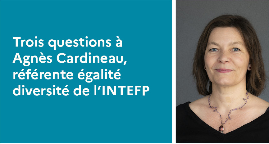 Portrait d'Agnès Cardineau, responsable de projet et référente égalité diversité