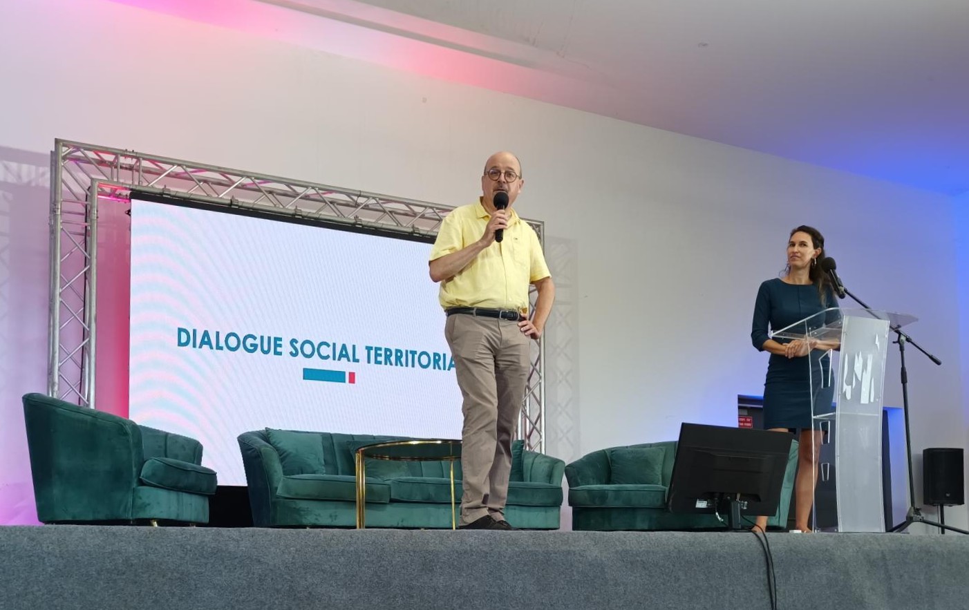 Pierre-Jean Rozet, séminaire dialogue social, Mayotte