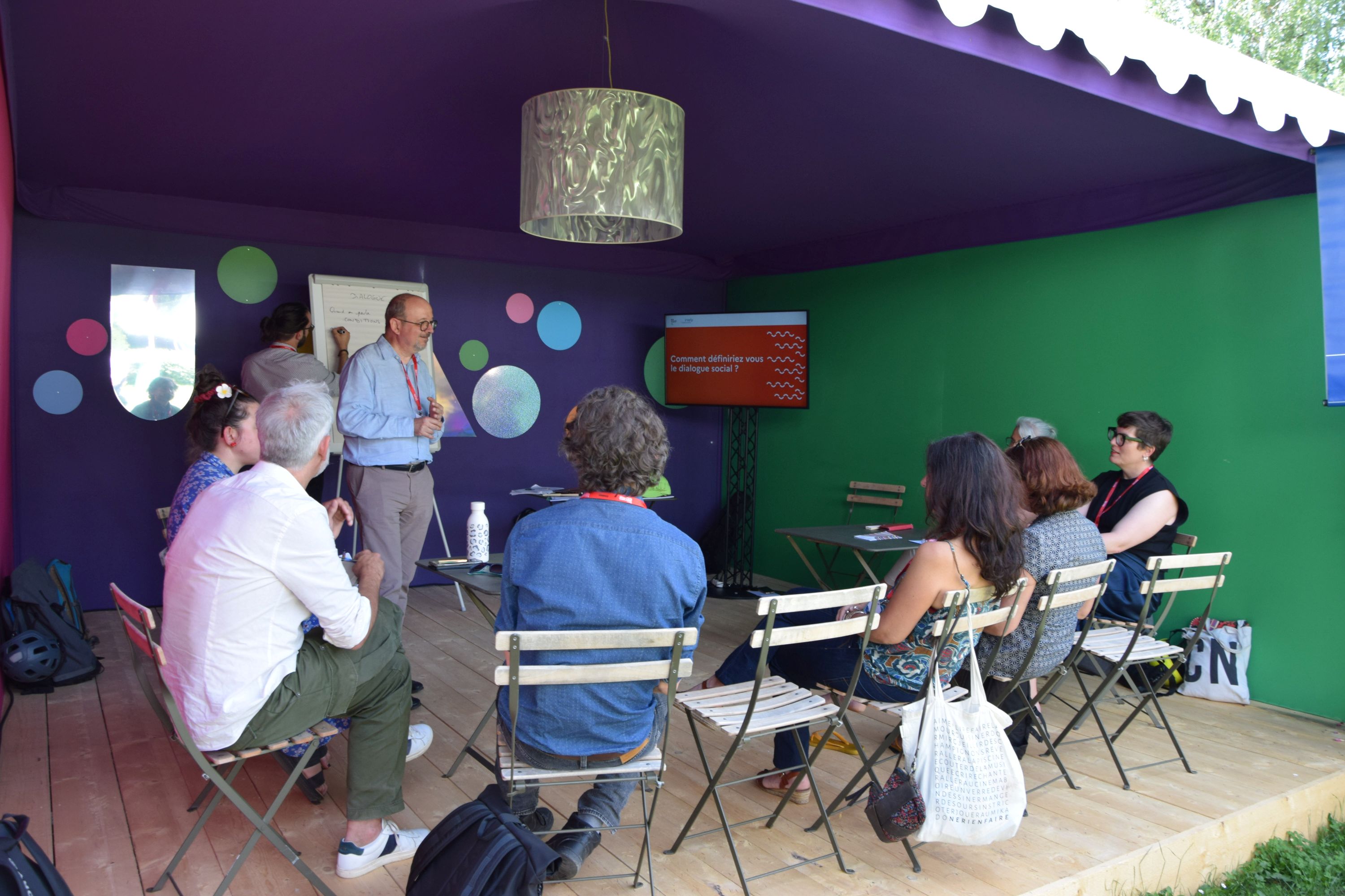 l'atelier organisé par l'INTEFP sur le dialogue social
