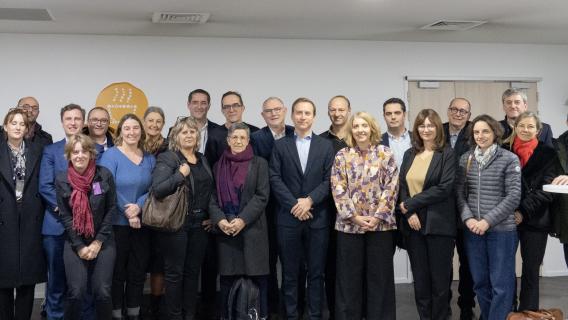 Les auditeurs le jour de la restitution finale